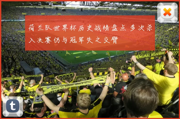 荷兰队世界杯历史战绩盘点 多次杀入决赛仍与冠军失之交臂